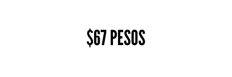 67 pesos