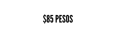 85 pesos